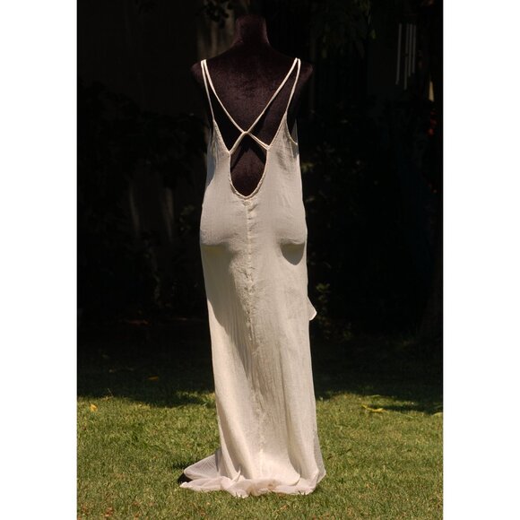 RVCA Off White Sheer Cover - Picture 3 of 4